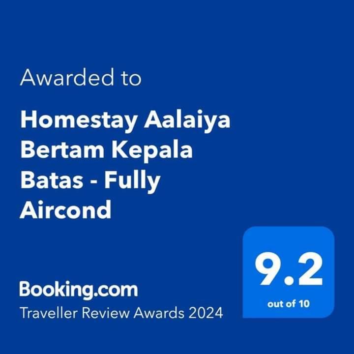 Homestay Aalaiya Bertam Kepala Batas - Fully Aircond Kültér fotó